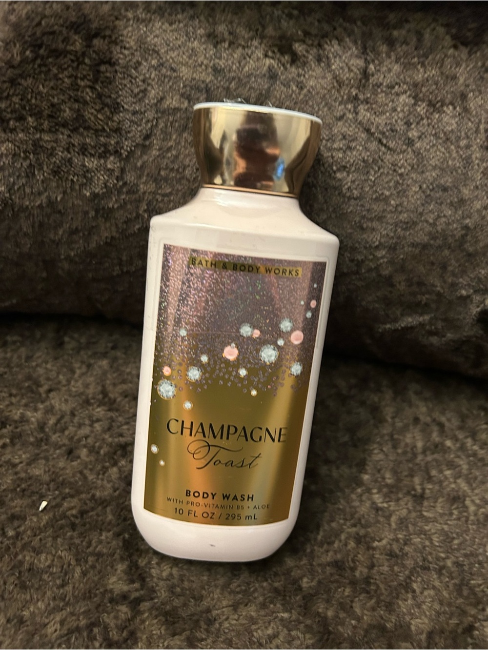 Bath & Body Works Champagne Toast Body Wash - Pink and Gold
